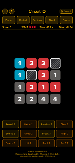 The colour game mid-level