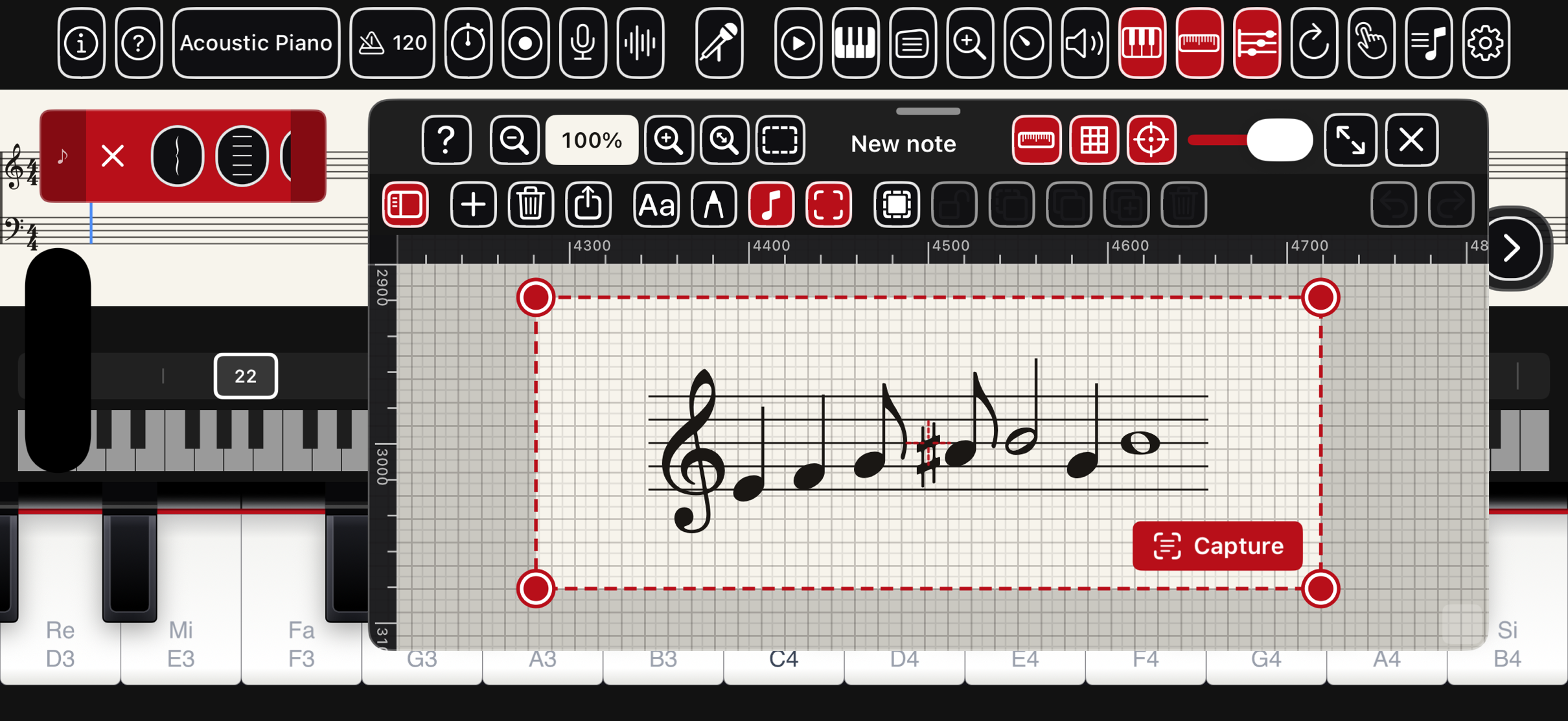 The Notes page