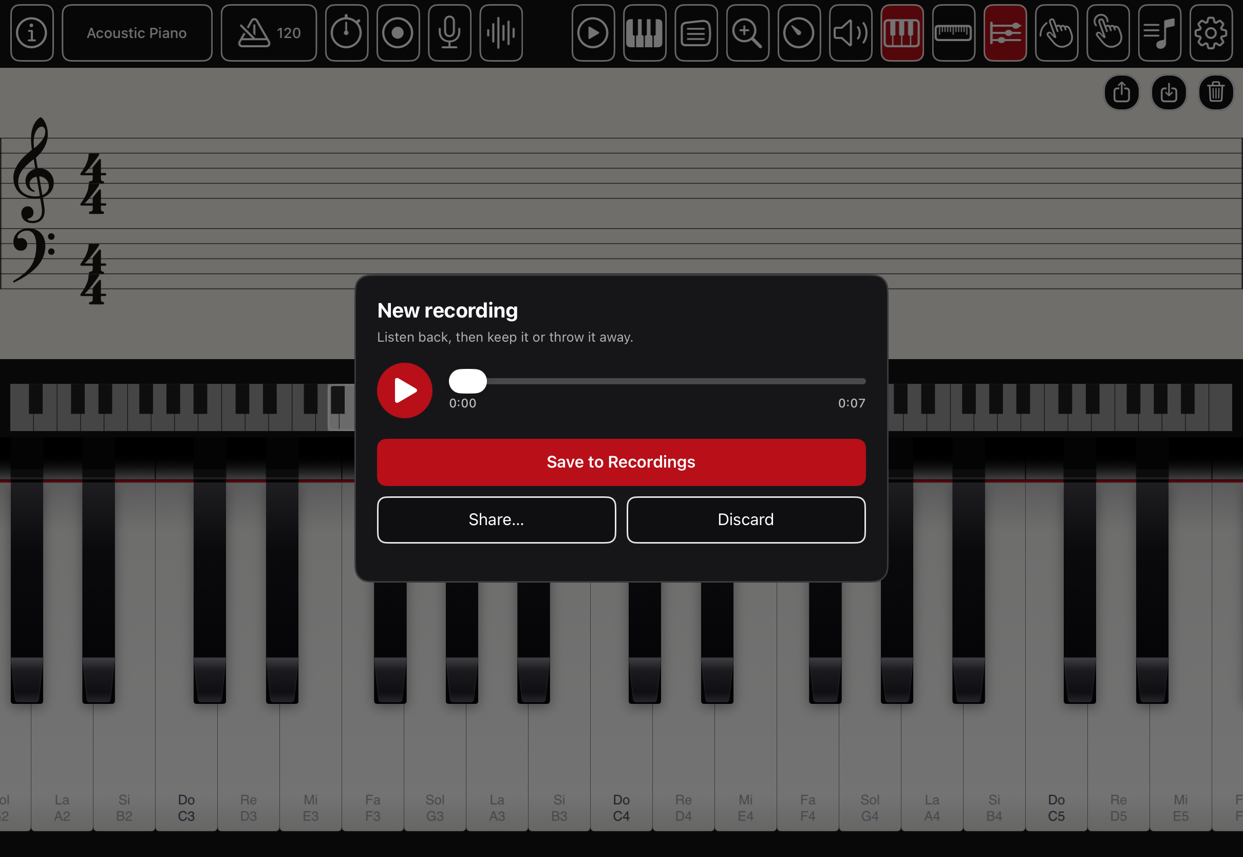 The recording review