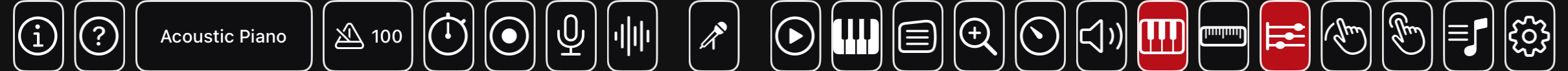 The control bar