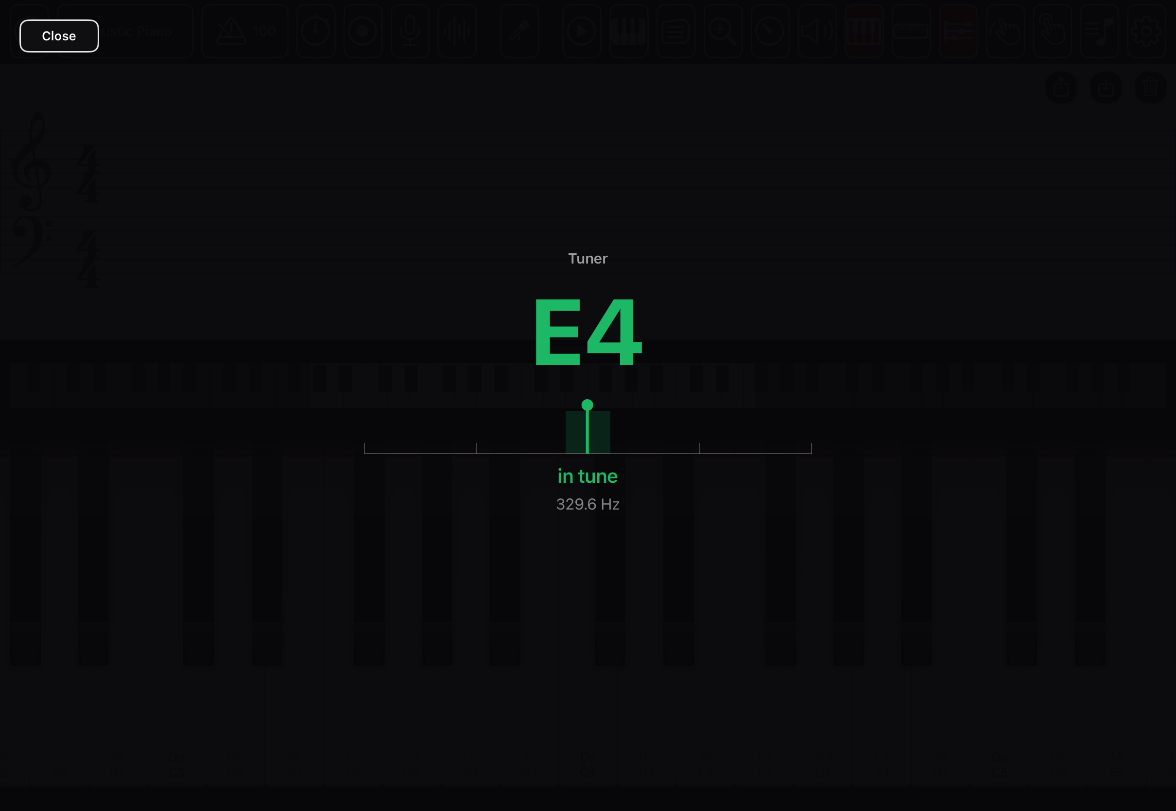 The chromatic tuner