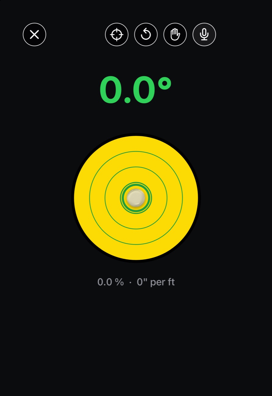 Level on the closed iPhone Duo