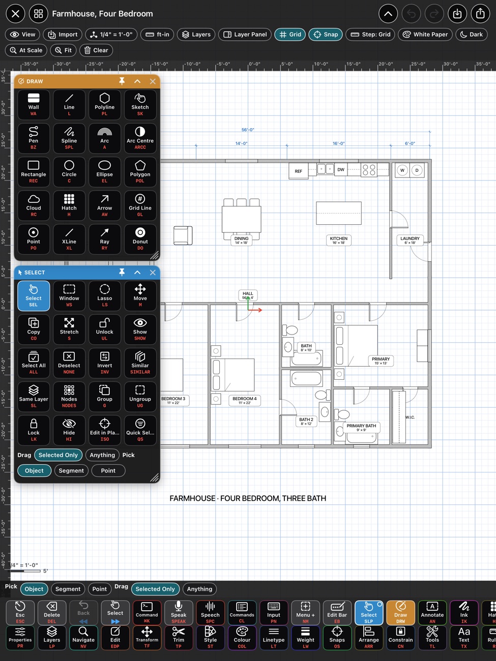 CAD on iPad