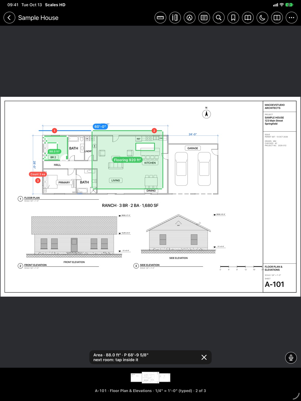 Blueprints on iPad